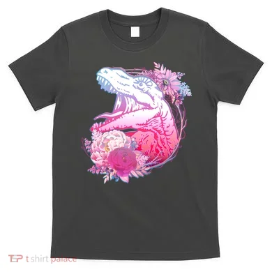 Floral T-Rex T-Shirt