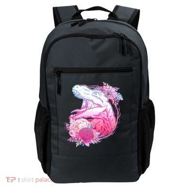 Floral T-Rex Backpack