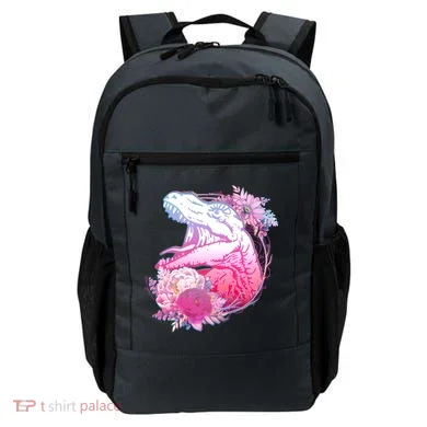 Floral T-Rex Backpack