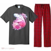 Floral T-Rex Pajama Set thumb 0
