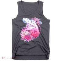 Floral T-Rex Tank Top thumb 0