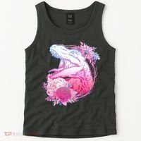 Floral T-Rex Tank Top thumb 2