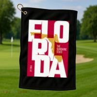 Florida Golf Towel thumb 1