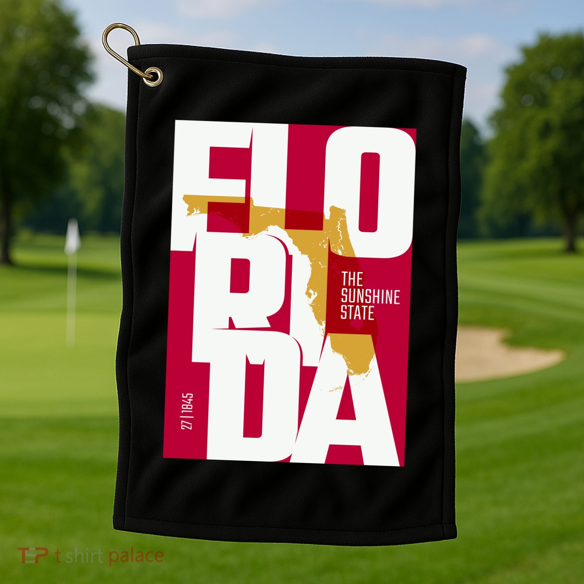 Florida Golf Towel