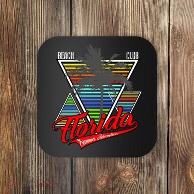 Florida Beach Club Vintage Coaster