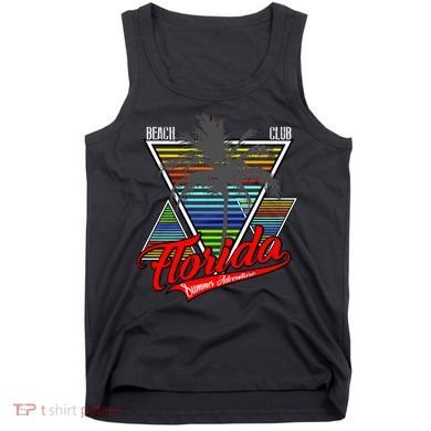 Florida Beach Club Vintage Tank Top