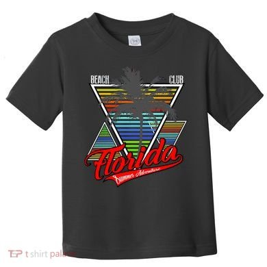 Florida Beach Club Vintage Toddler T-Shirt