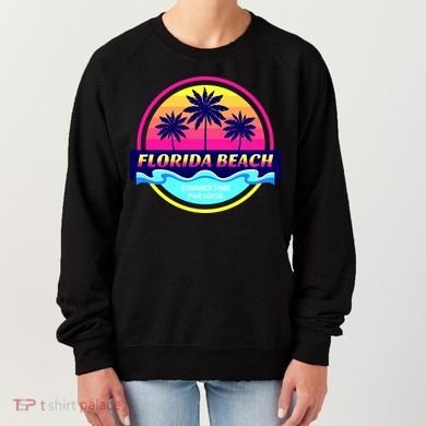 Florida Beach Retro Women's Sweatshirt