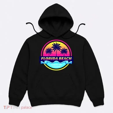 Florida Beach Retro Hoodie