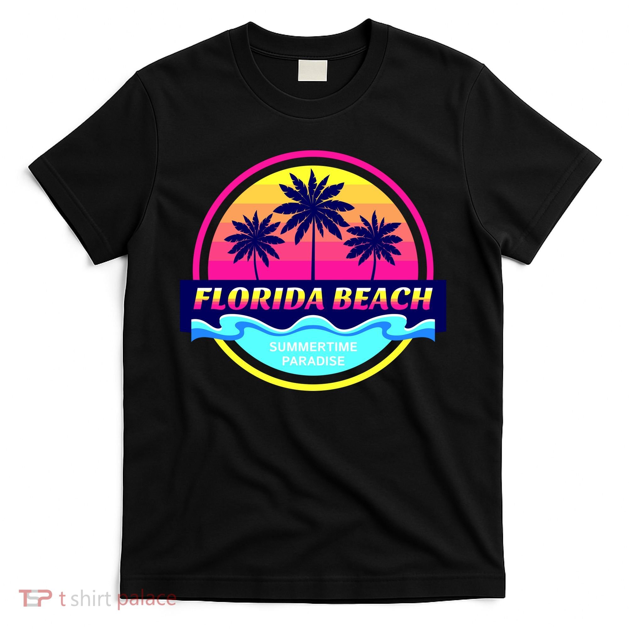 Florida Beach Retro T-Shirt