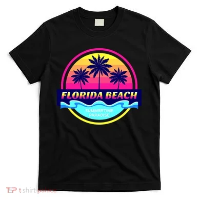 Florida Beach Retro T-Shirt