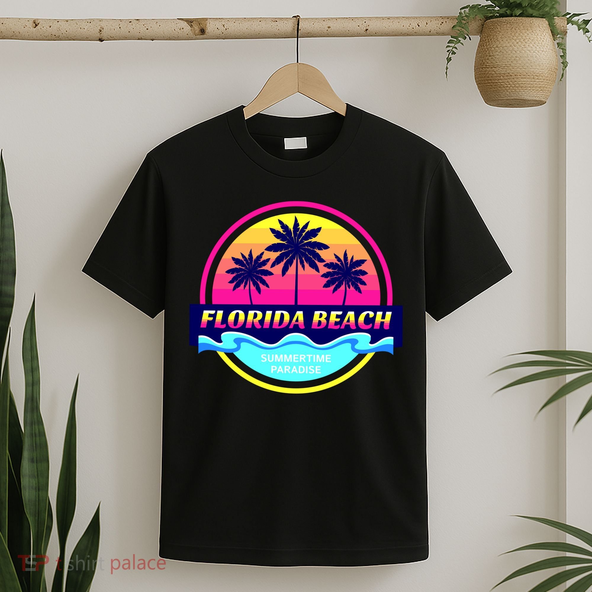 Florida Beach Retro T-Shirt