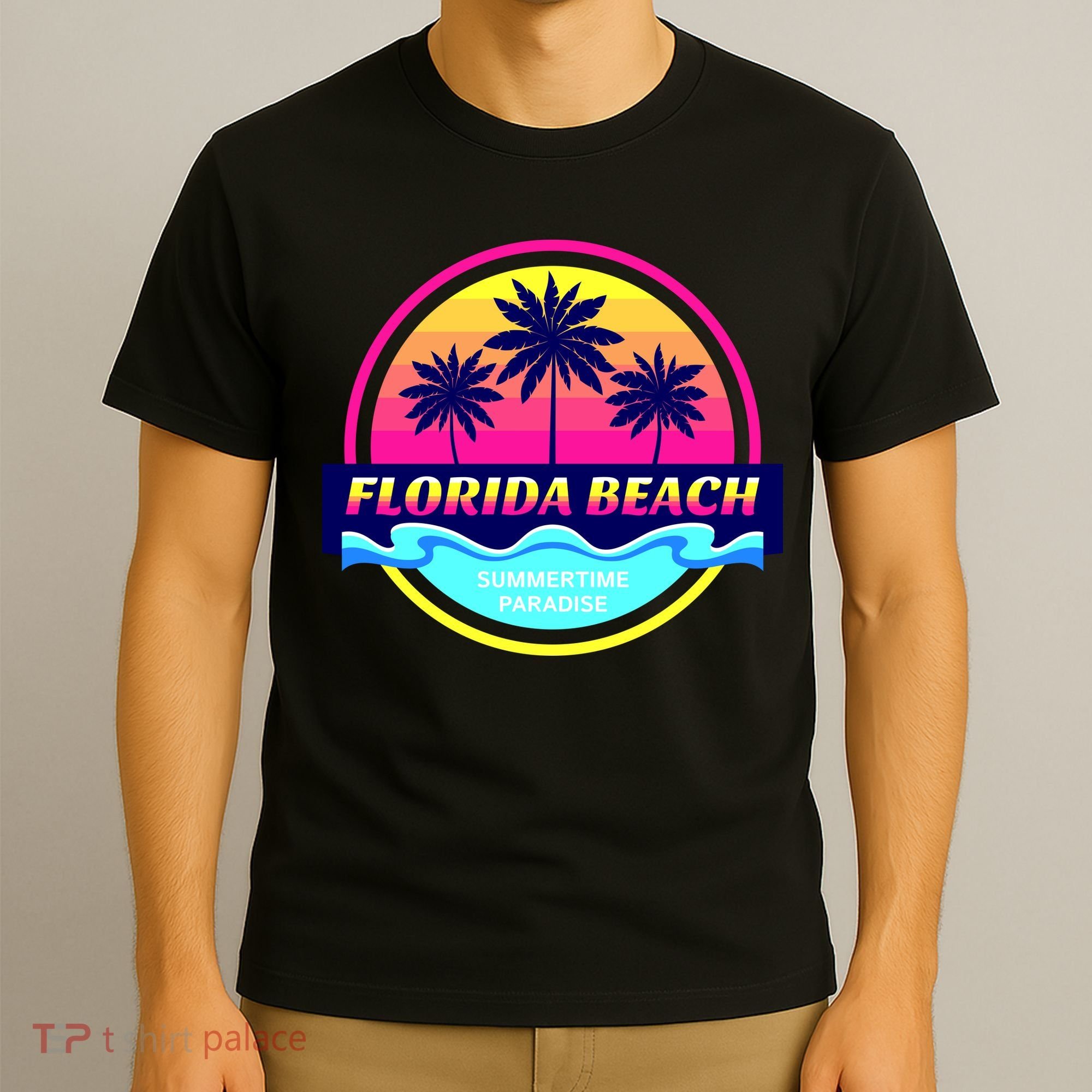 Florida Beach Retro T-Shirt