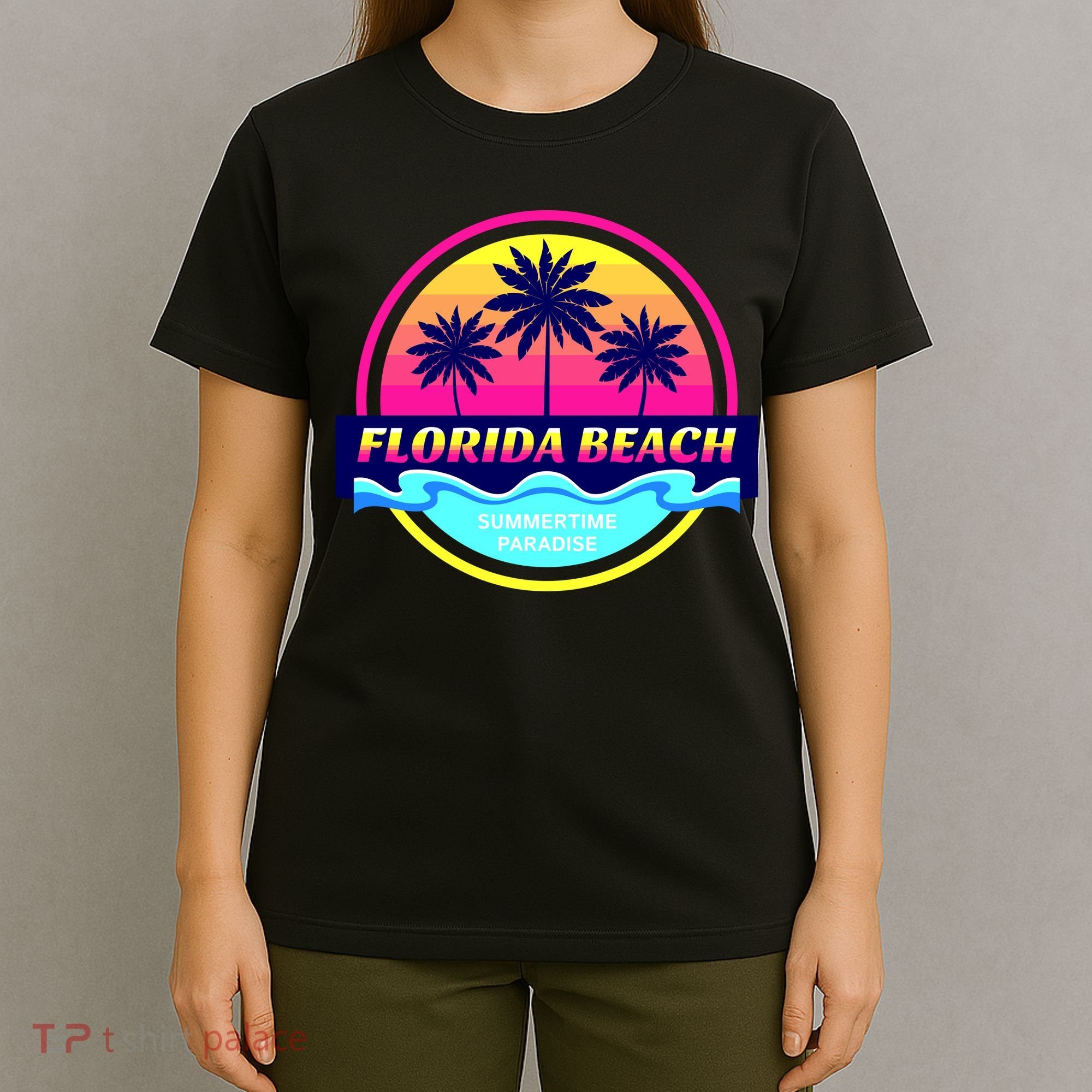 Florida Beach Retro T-Shirt