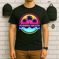 Florida Beach Retro T-Shirt thumb 6