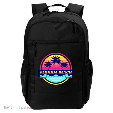 Florida Beach Retro Backpack