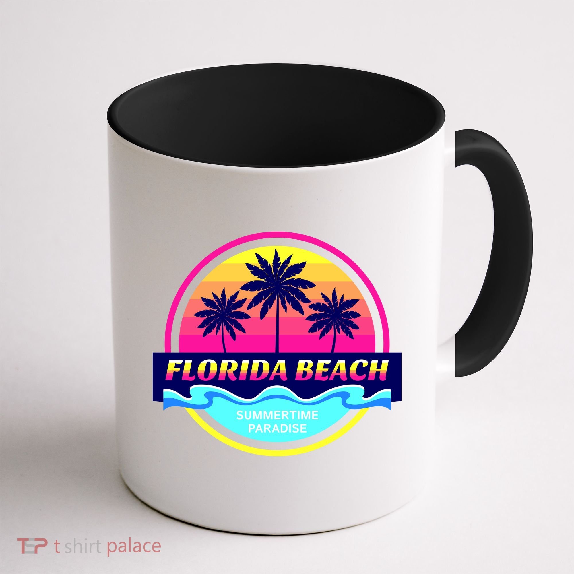 Florida Beach Retro Coffee Mug