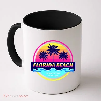 Florida Beach Retro Coffee Mug