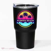 Florida Beach Retro Tumbler thumb 0