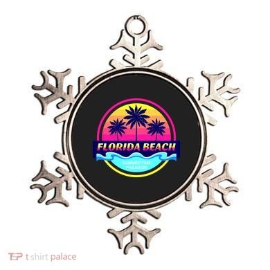 Florida Beach Retro Ornament