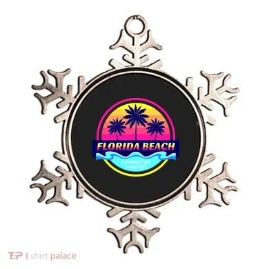 Florida Beach Retro Ornament