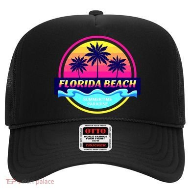 Florida Beach Retro Hat
