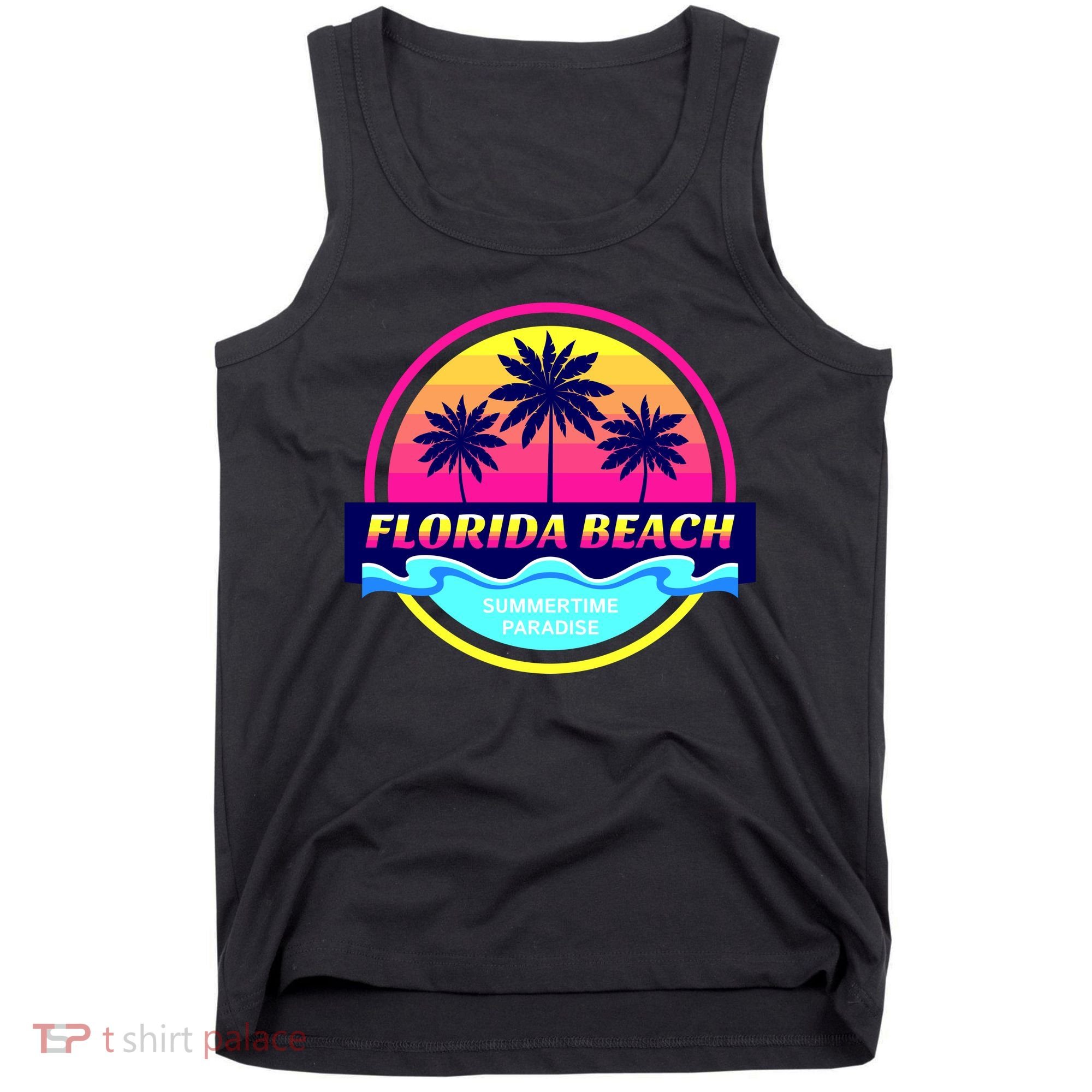 Florida Beach Retro Tank Top