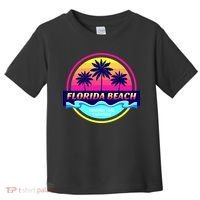 Florida Beach Retro Toddler T-Shirt thumb 0