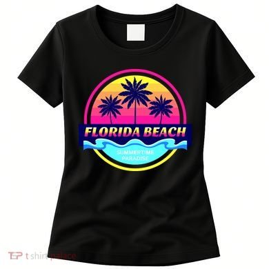 Florida Beach Retro Women's T-Shirt