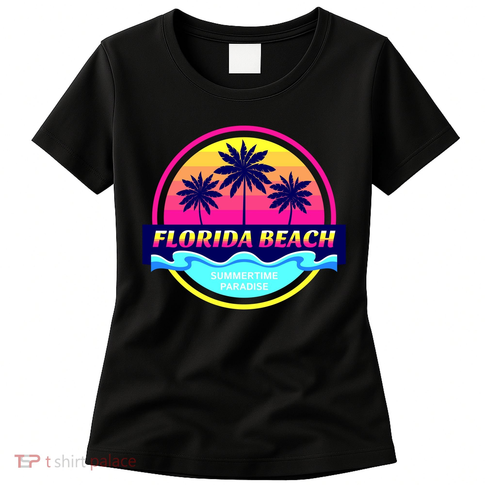 Florida Beach Retro Women's T-Shirt