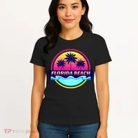 Florida Beach Retro Women's T-Shirt thumb 4