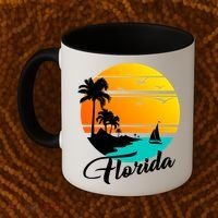 Florida Beach Sunset Coffee Mug thumb 2