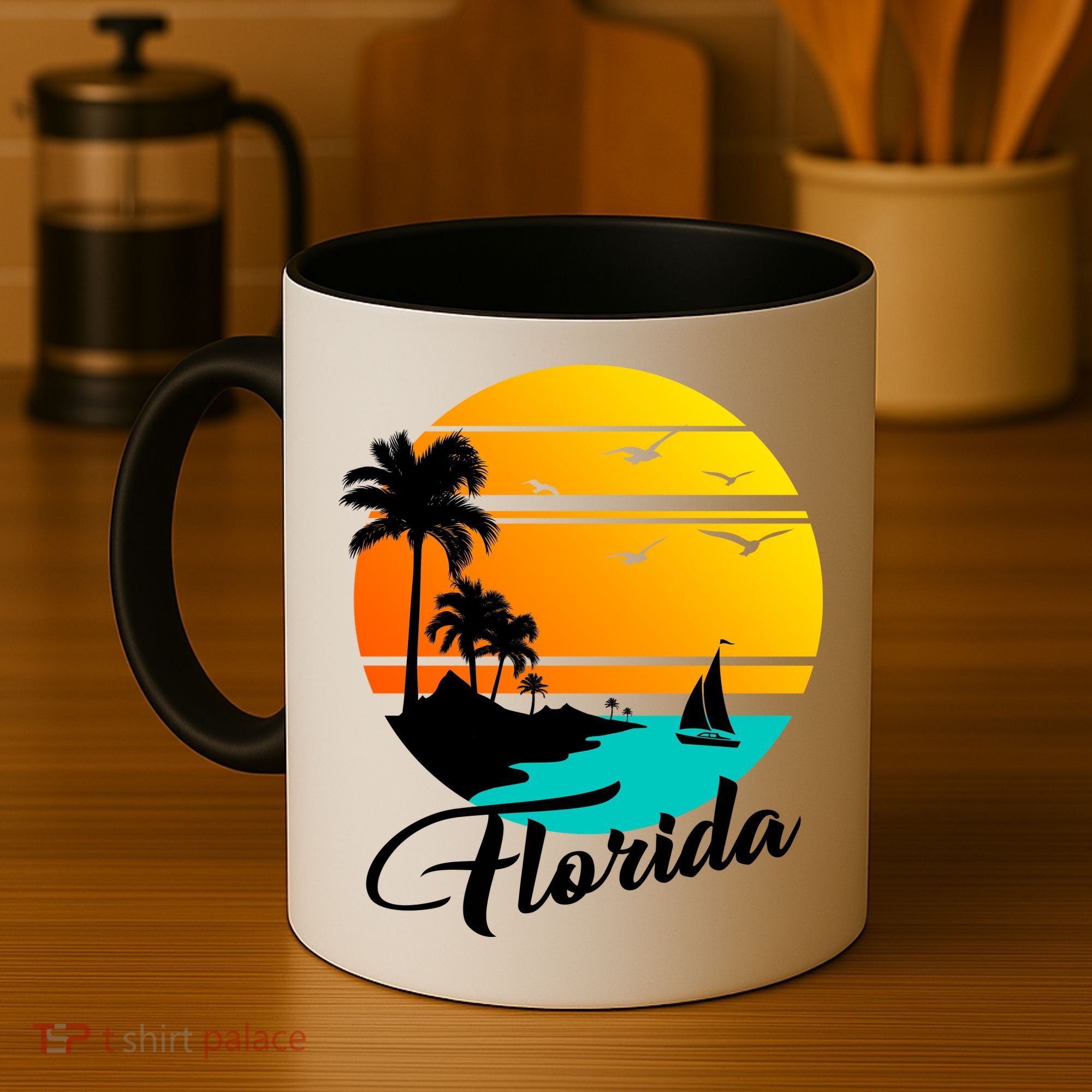 Florida Beach Sunset Coffee Mug