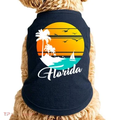 Florida Beach Sunset Doggie Tank