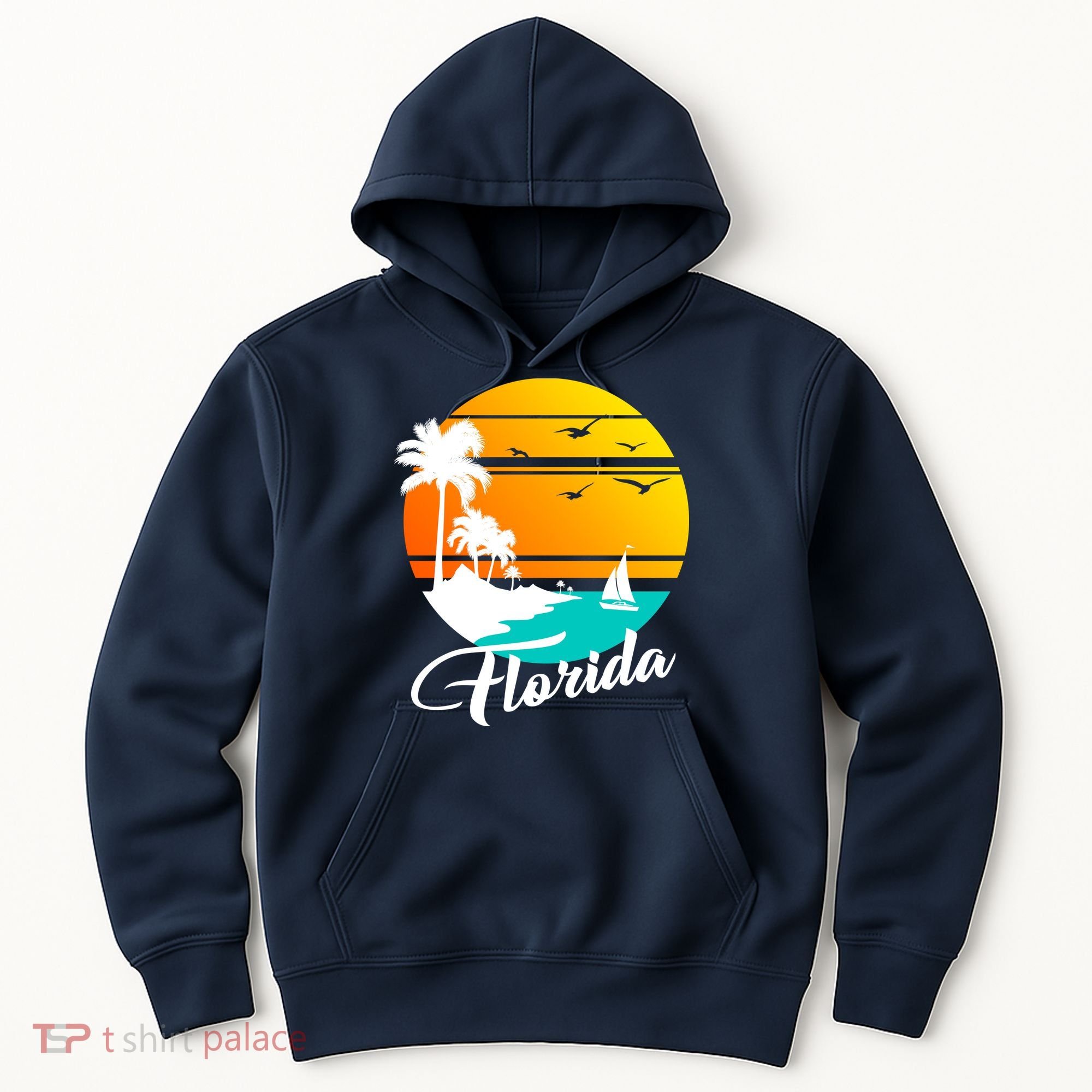 Florida Beach Sunset Hoodie