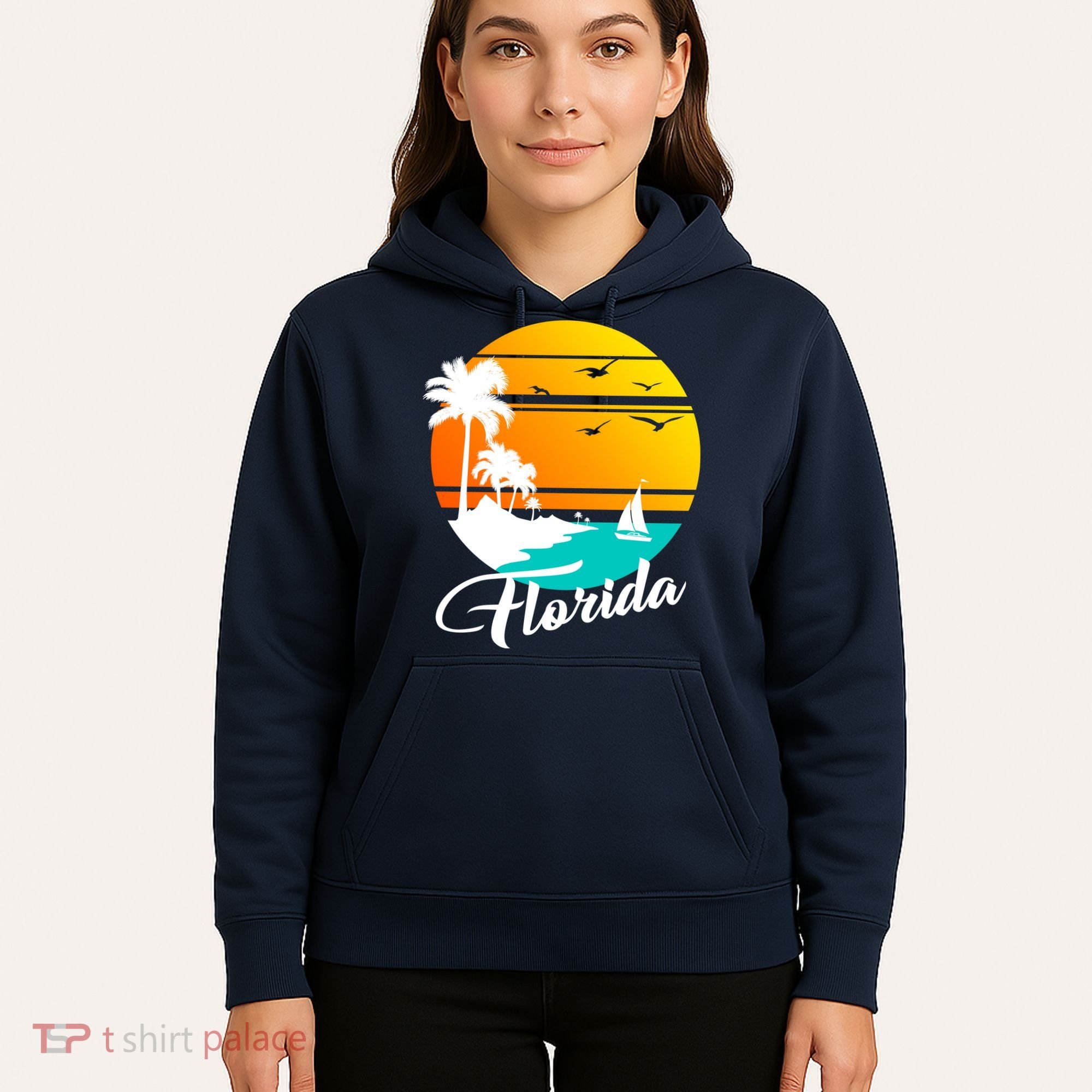 Florida Beach Sunset Hoodie