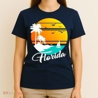 Florida Beach Sunset T-Shirt thumb 4