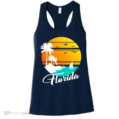Florida Beach Sunset Women's Tank Top