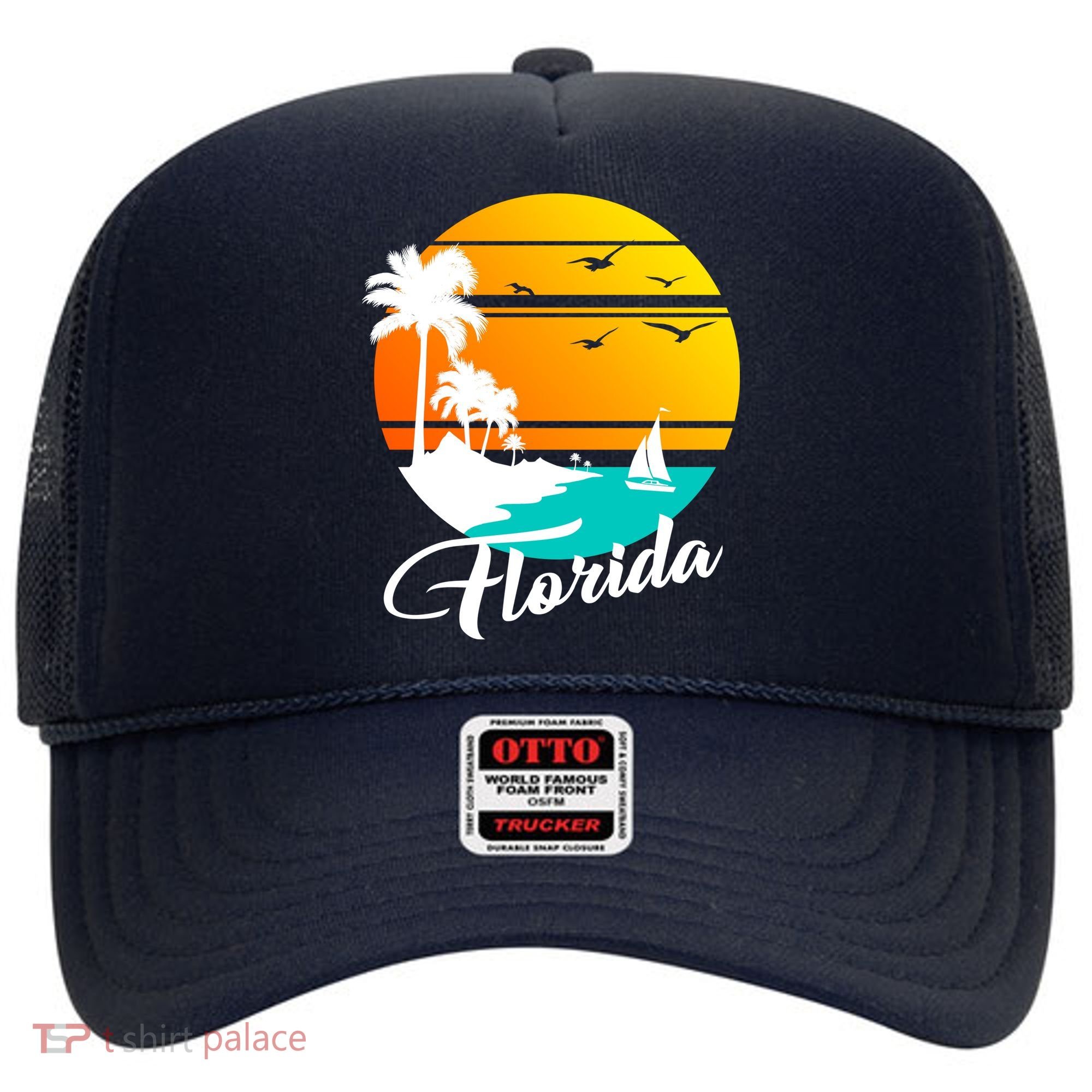 Florida Beach Sunset Hat