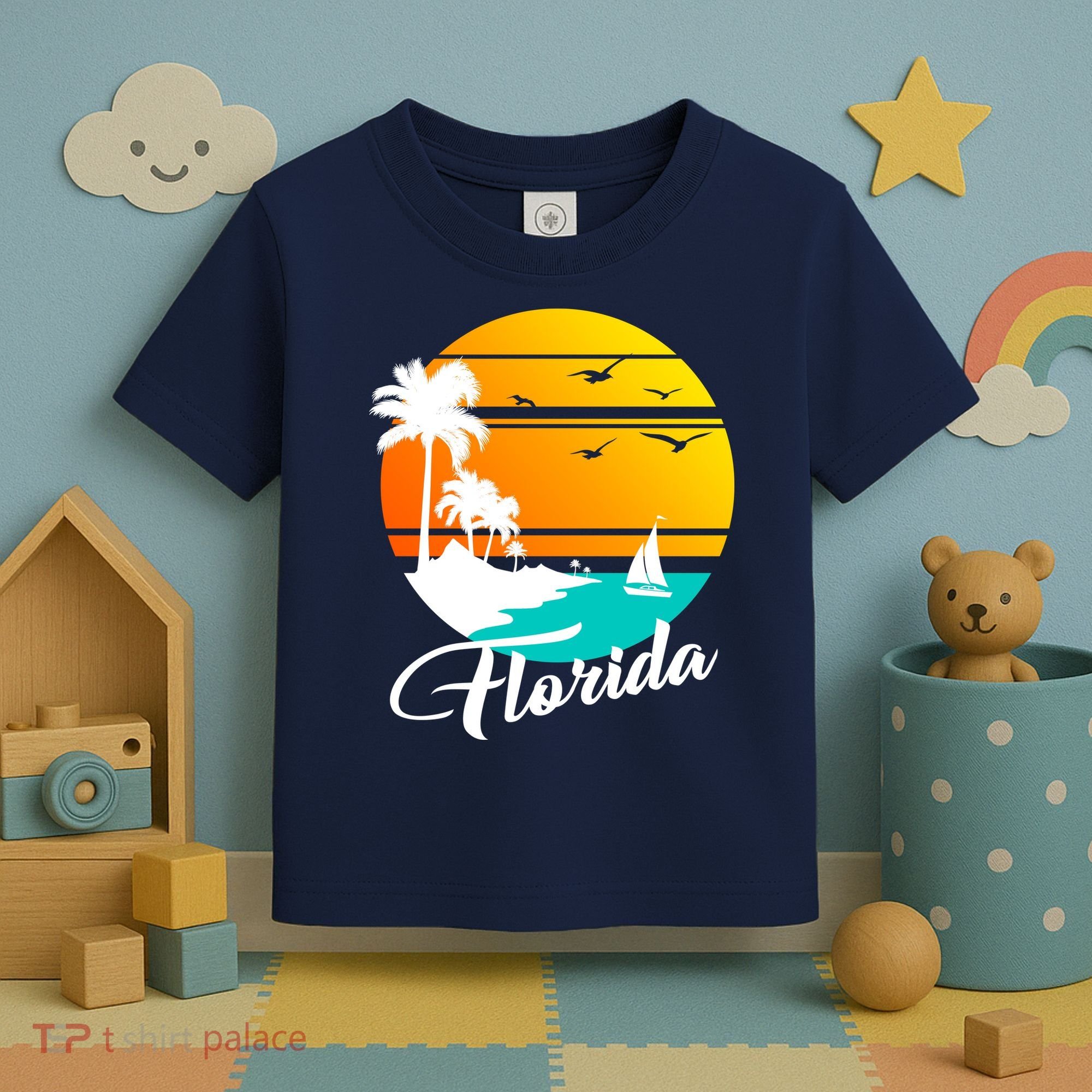 Florida Beach Sunset Toddler T-Shirt