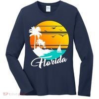 Florida Beach Sunset Women's Long Sleeve Shirt thumb 0