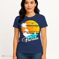 Florida Beach Sunset Women's T-Shirt thumb 4