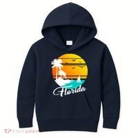 Florida Beach Sunset Kids Hoodie thumb 0