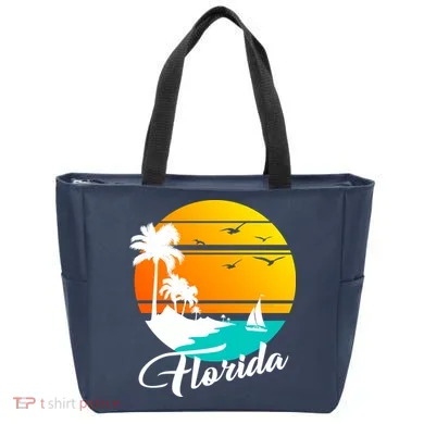 Florida Beach Sunset Tote Bag