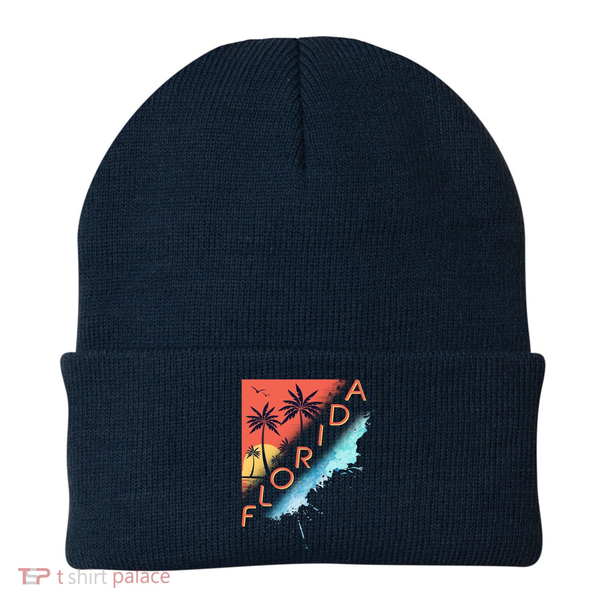 Florida Beach Vacation Beanie