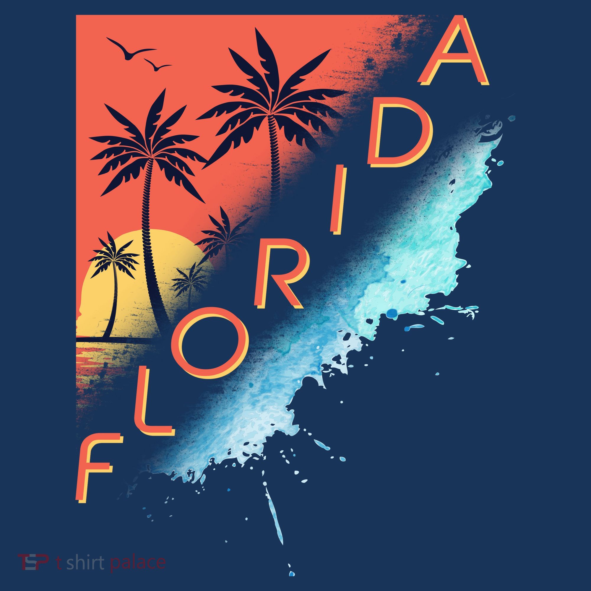 Florida Beach Vacation Polo