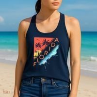 Florida Beach Vacation Women's Tank Top thumb 2