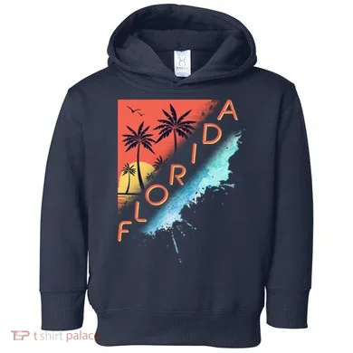 Florida Beach Vacation Toddler Hoodie