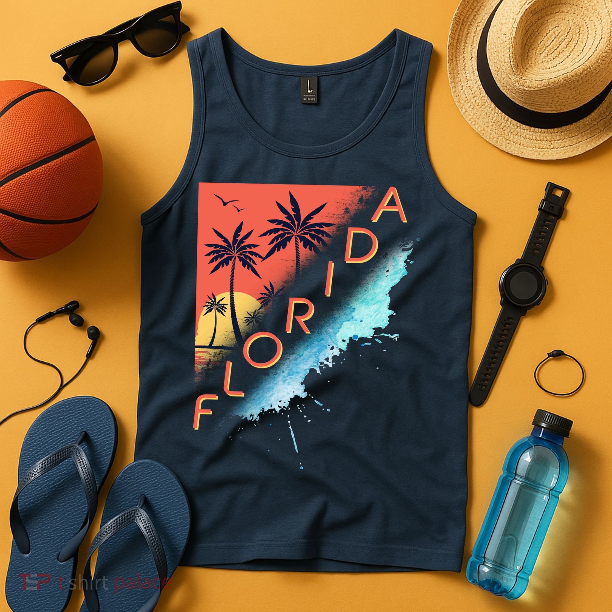 Florida Beach Vacation Tank Top