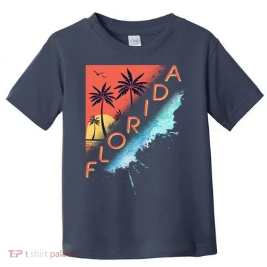 Florida Beach Vacation Toddler T-Shirt